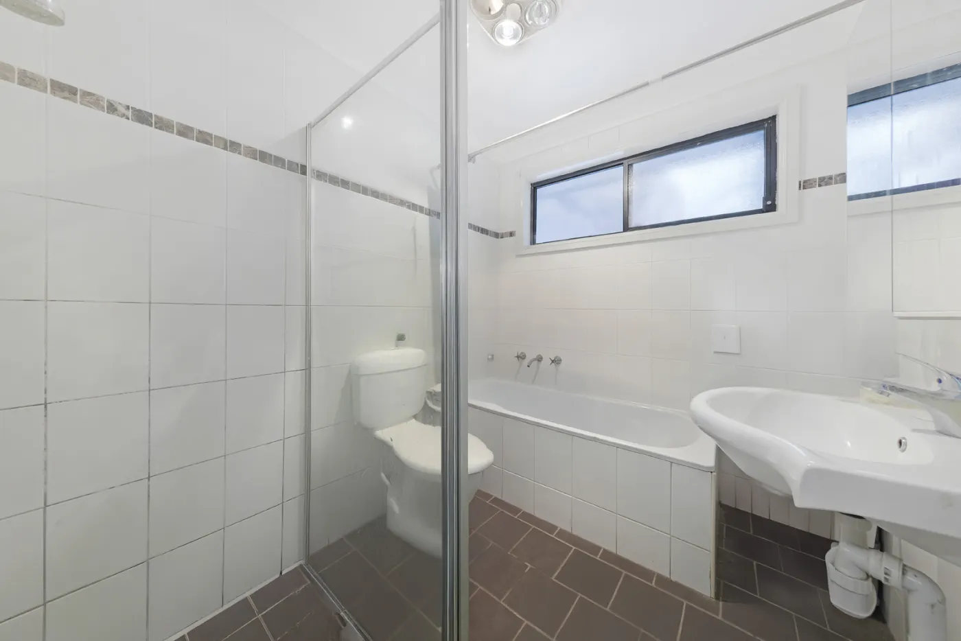 Digitally decluttered room prepared for a property listing