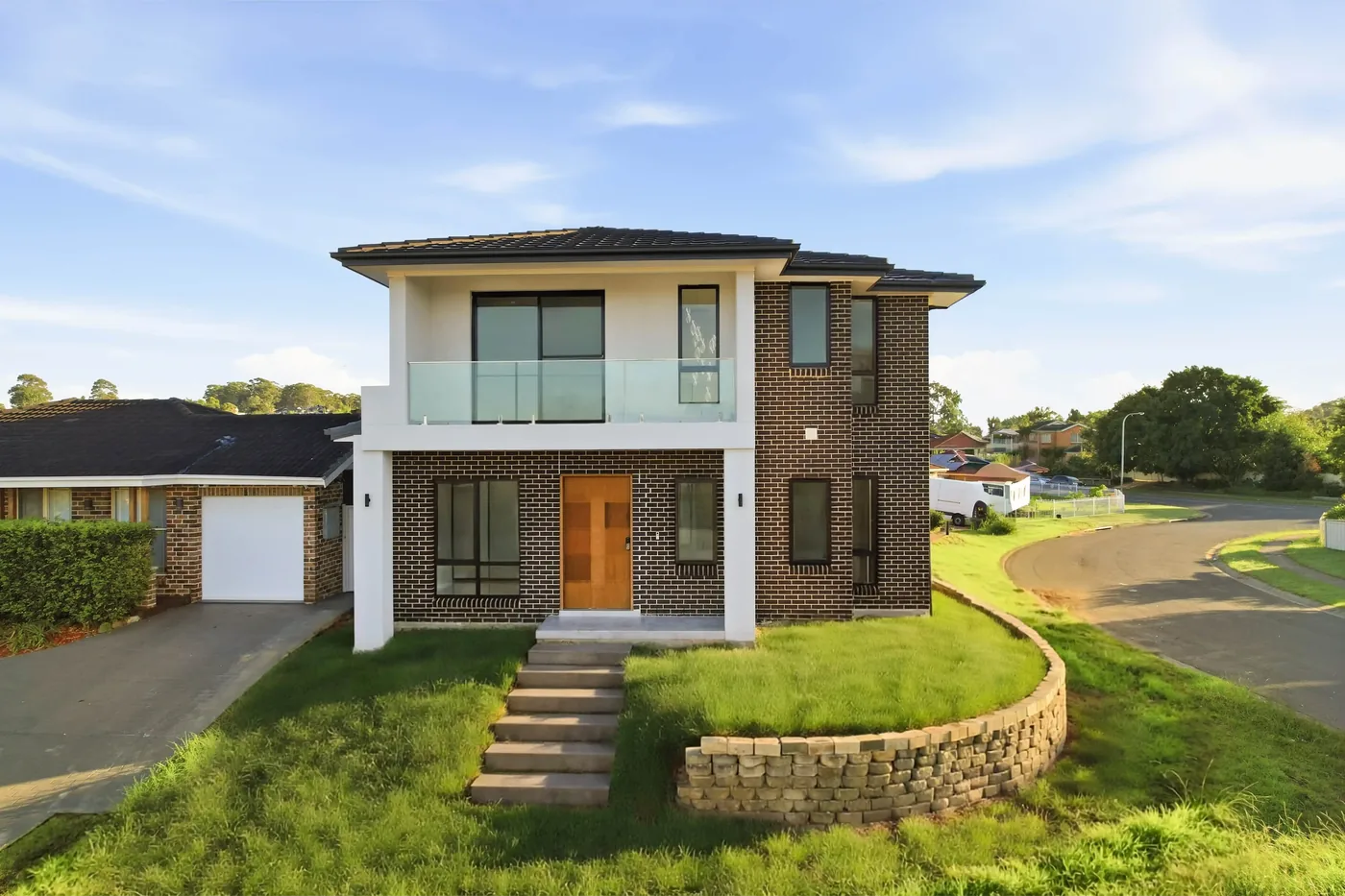 Sydney family home exterior photographed in warm daylight